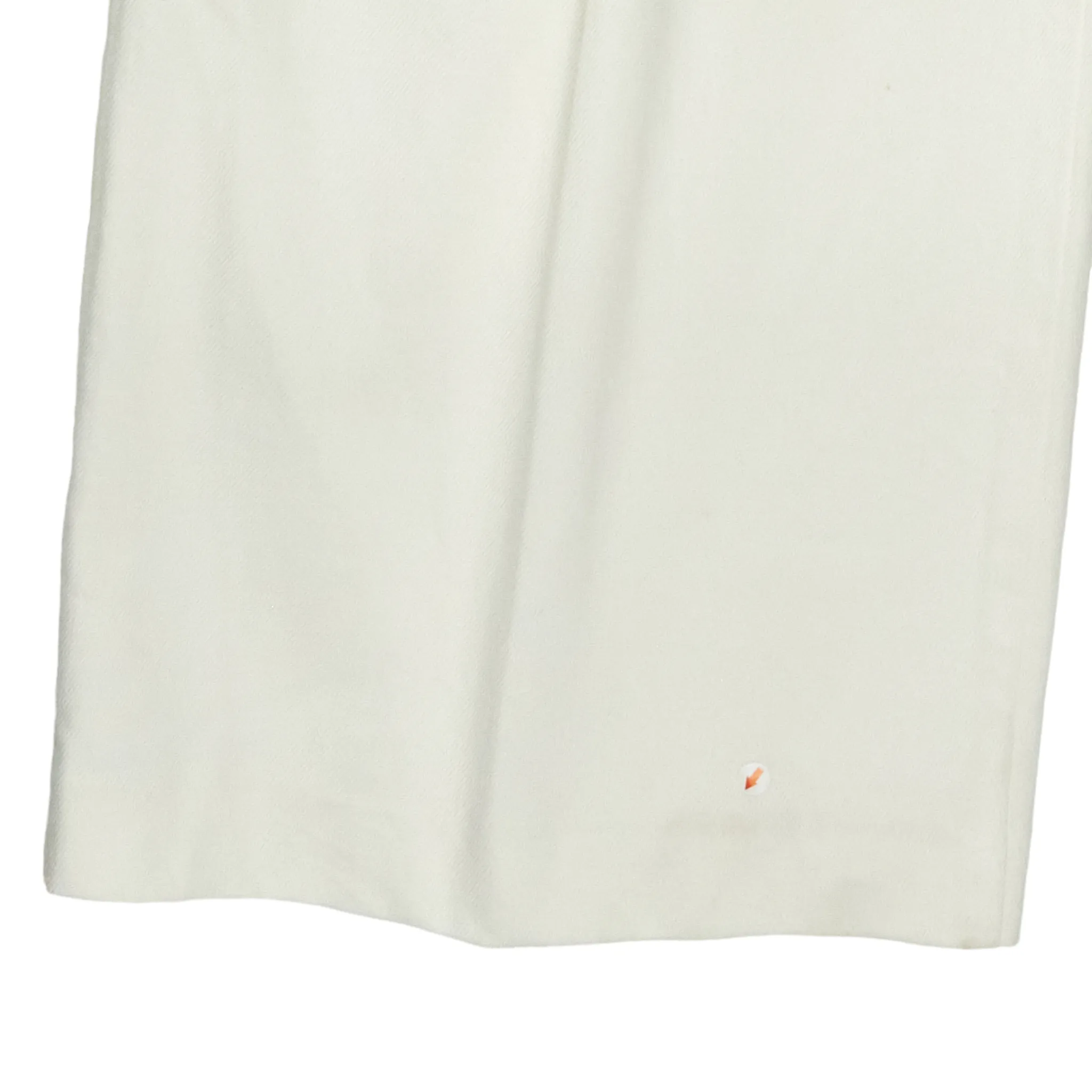 Tommy Hilfiger White Wide Leg Pleated Jeans