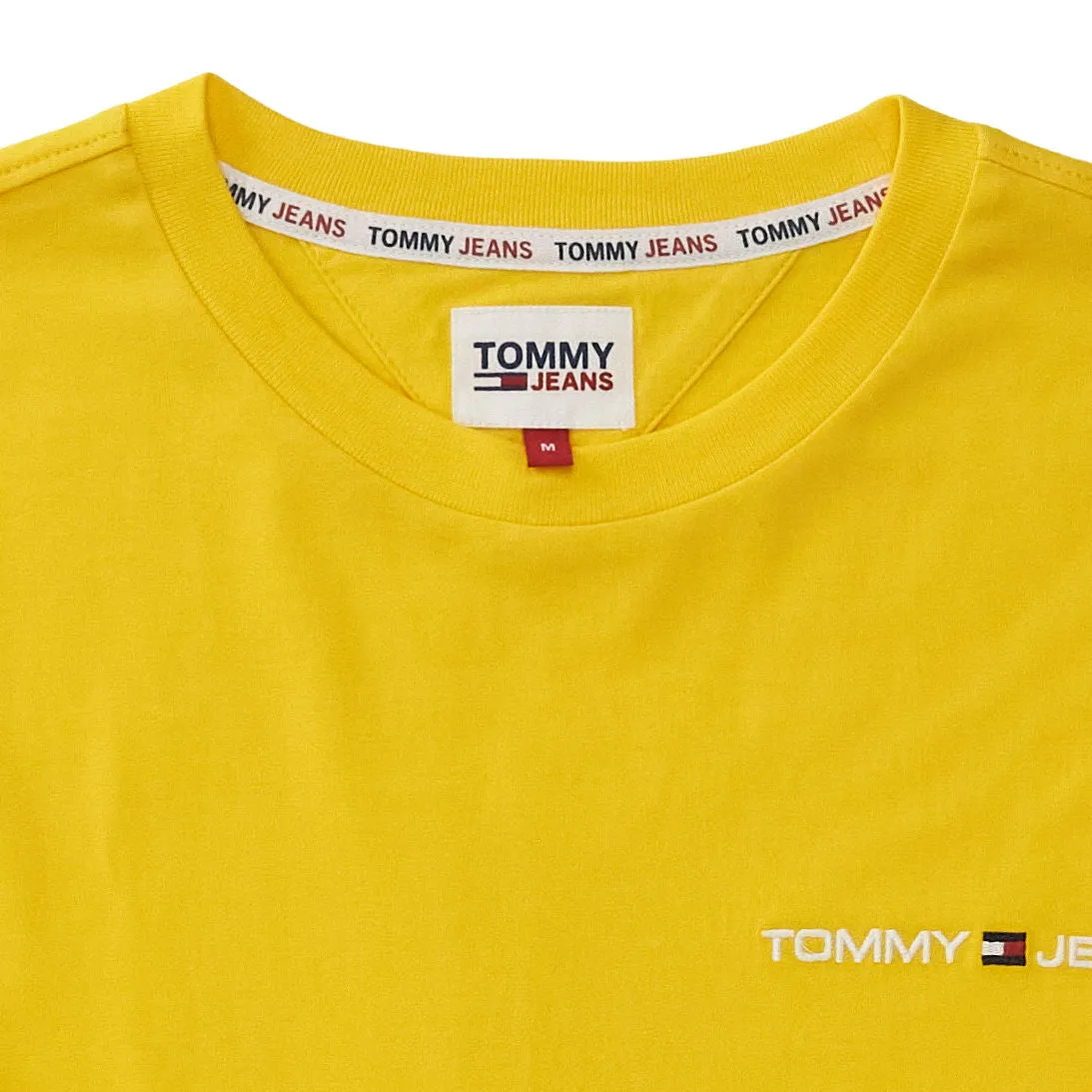 Tommy Jeans Yellow T-Shirt