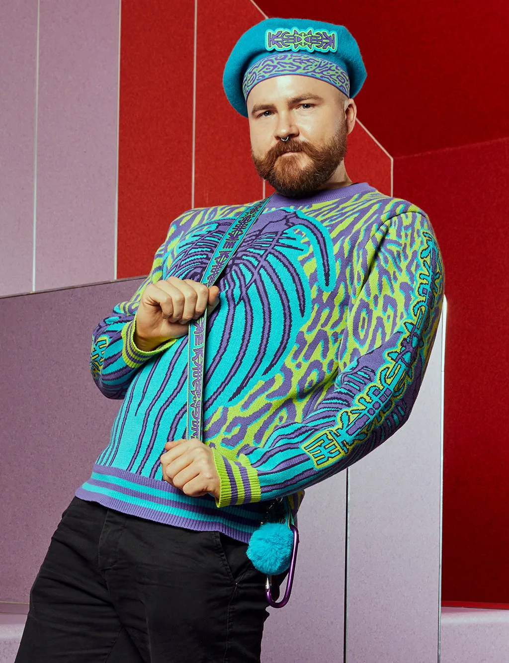 TRIBE O LIGHT KNIT JUMPER