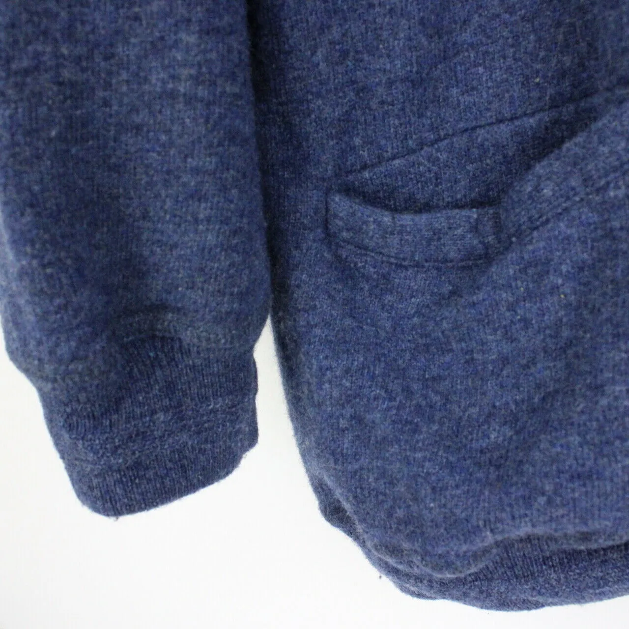 VANS 80s Knit Cardigan Blue | Large