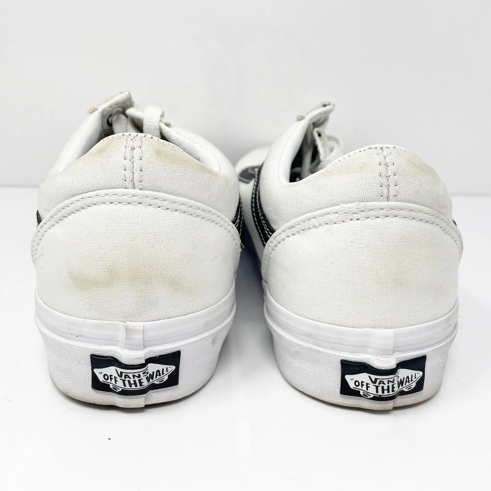 Vans Unisex Off The Wall 721356 White Casual Shoes Sneakers Size M 6 W 7.5