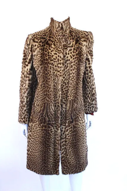 Vintage 40's Geoffrey Cat Fur Coat