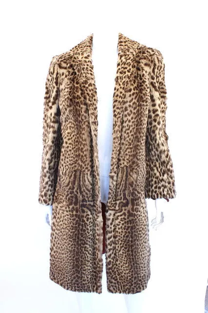 Vintage 40's Geoffrey Cat Fur Coat