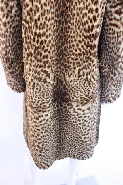 Vintage 40's Geoffrey Cat Fur Coat