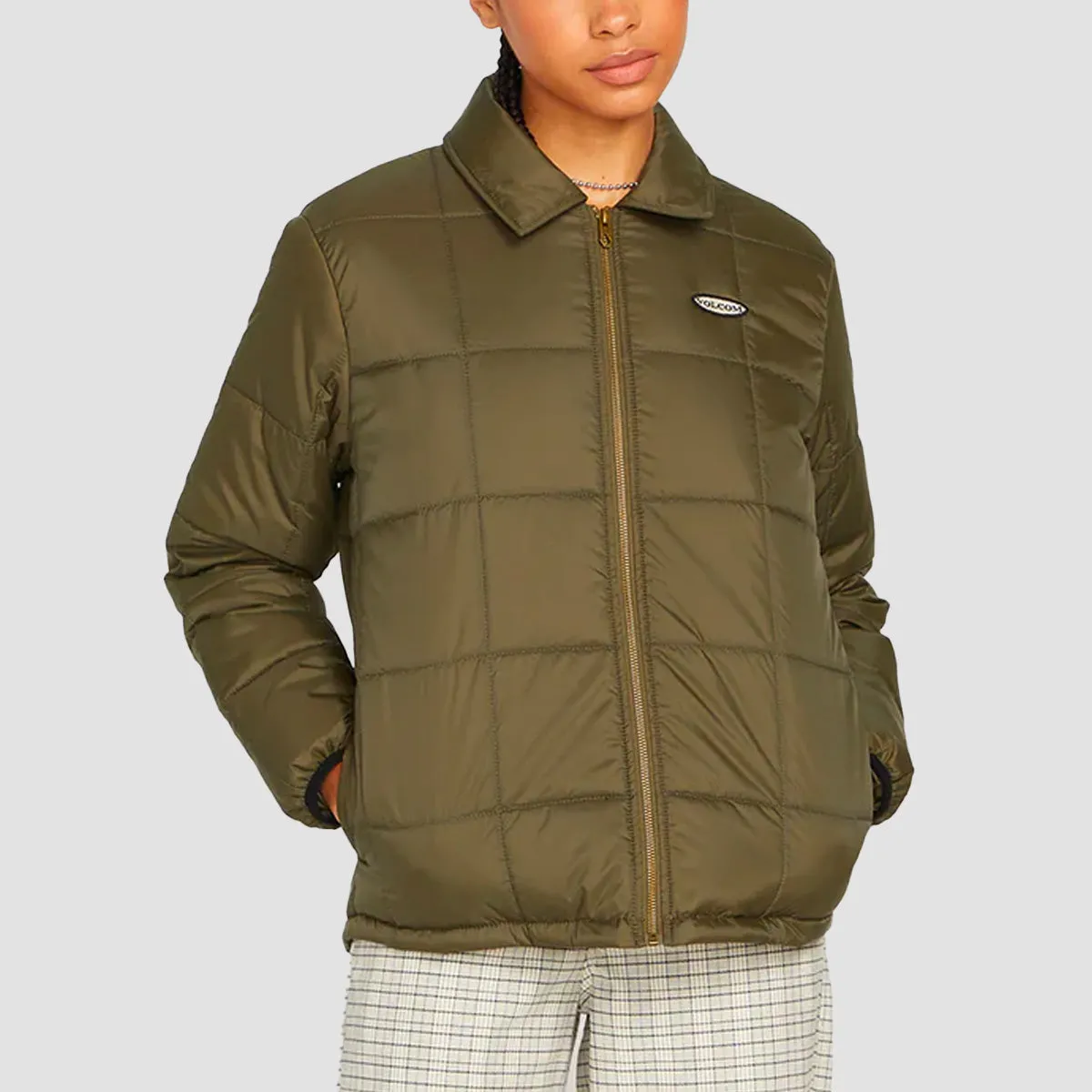 Volcom Thisthatthem Jacket Military - Womens