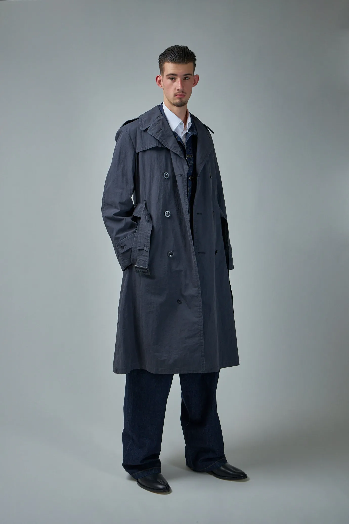 Washed Trench Coat