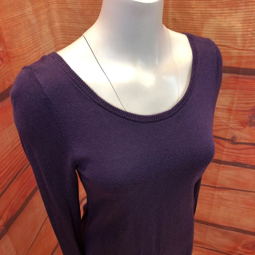 WHBM PURPLE SWEATER SIZE SMALL TCC