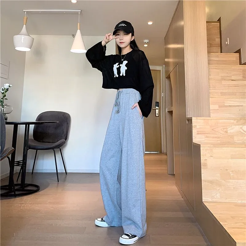 Wide-Leg Sweatpants dd35