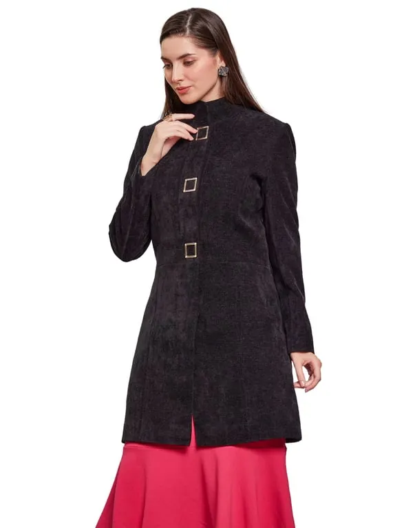 Women Coat Black Color