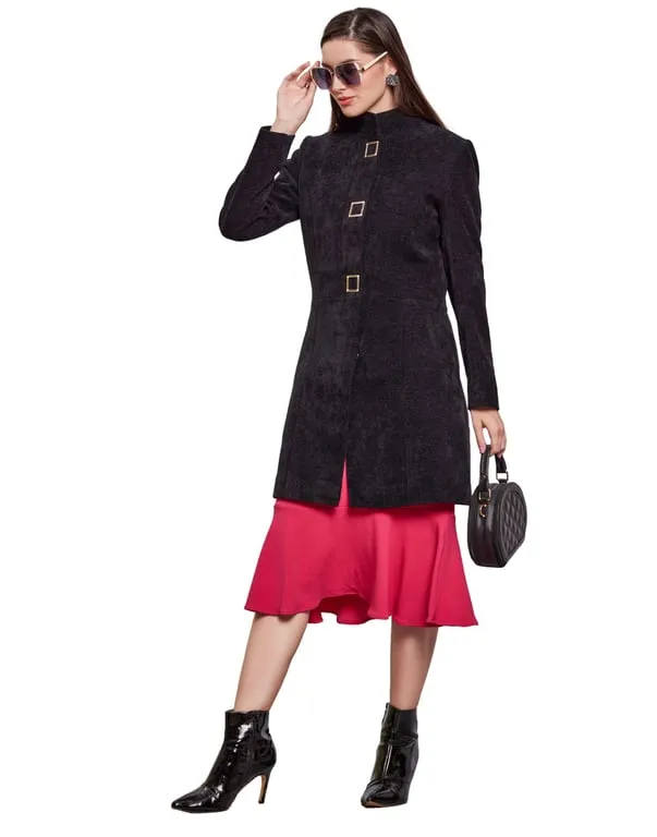 Women Coat Black Color