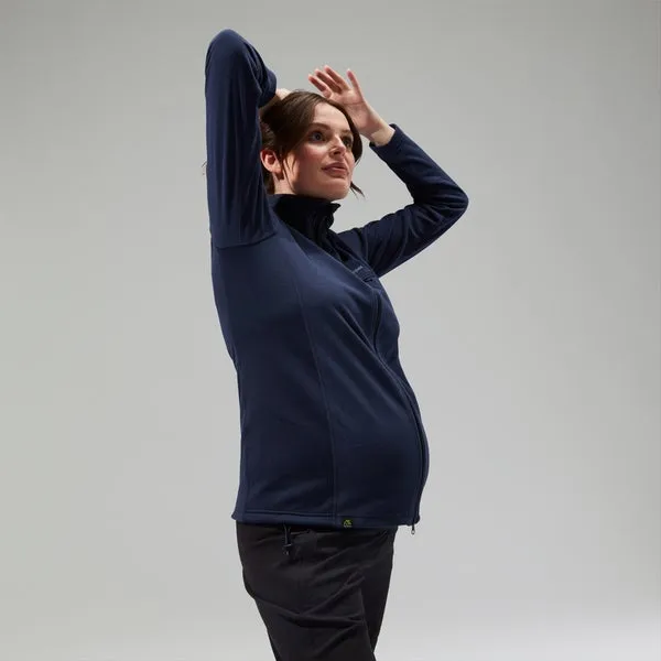 Women's Prism Flex Maternity Fleece Jacket Blue