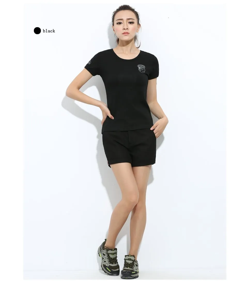 Women's Casual Military Cotton Mini Sexy Slim Shorts for Summer