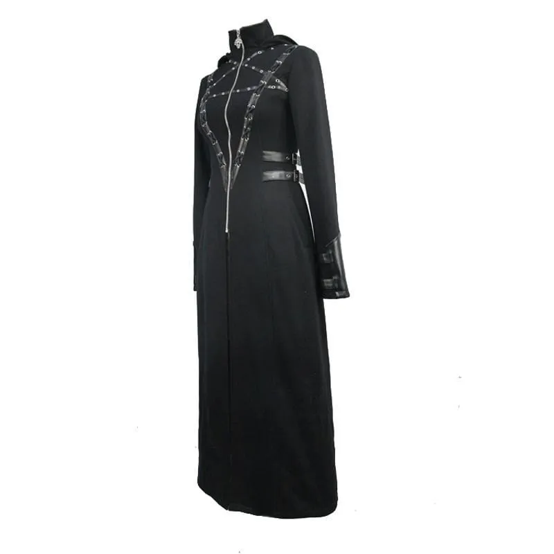 Women's Military Style Goth Coat