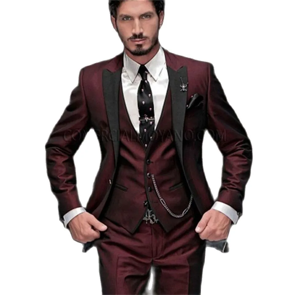 Xituodai trendy mens fashion mens summer outfits dope outfits mens street style mens spring fashion   Brand Groom Tuxedo Suit 20